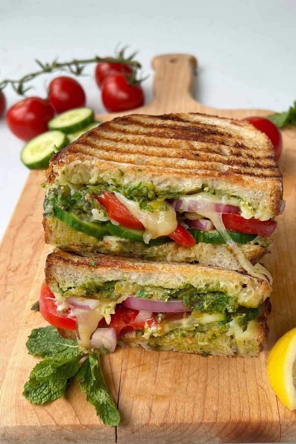 Masala Cheese Toast