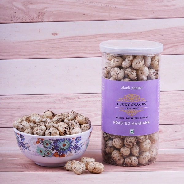 BLACK PEPPER MAKHANA 80GMS