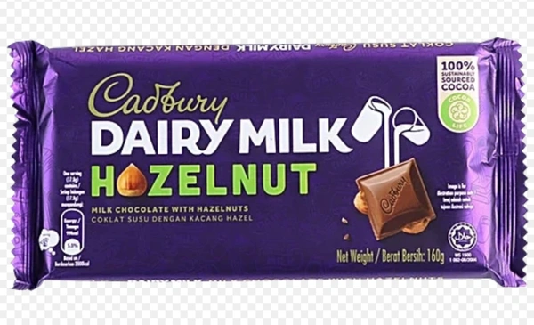 CADBURY DAIRY MILK HAZELNUT