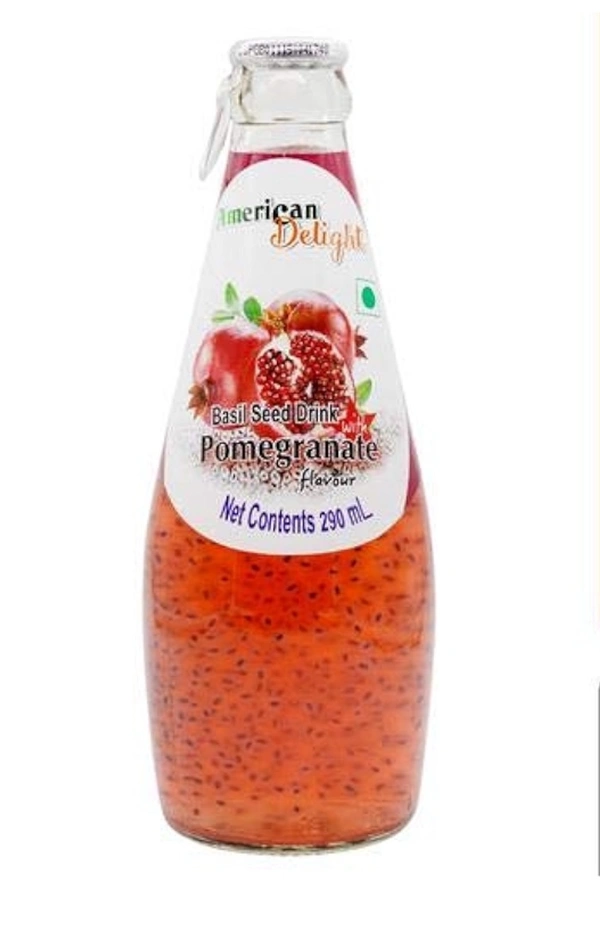 AMERICAN DELIGHT BASIL SEED DRINK POMEGRANATE FLAVOUR