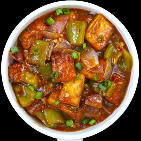Paneer Chilli Gravy  - Full Plate