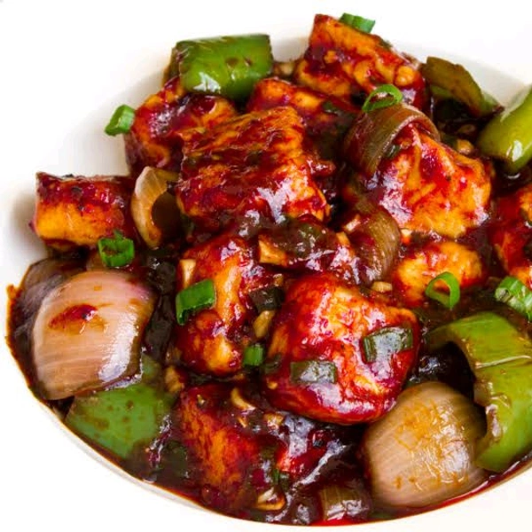Paneer Chilli Gravy  - Full Plate