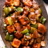 Paneer Chilli Gravy  - Full Plate