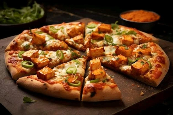 Tandoori Paneer Pizza 🍕