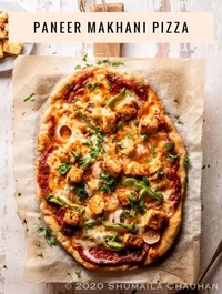 Makhani Paneer Pizza 🍕
