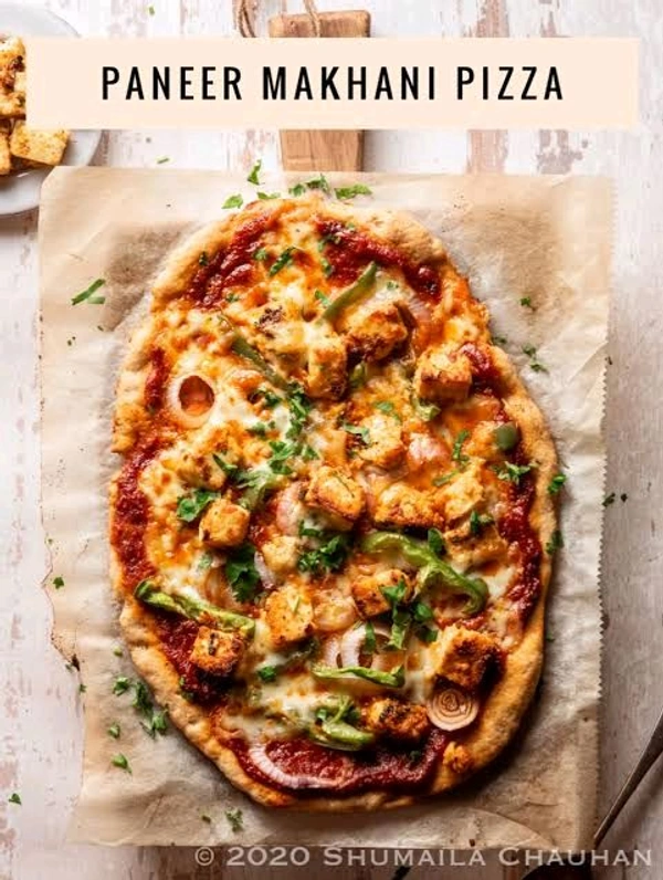 Makhani Paneer Pizza 🍕