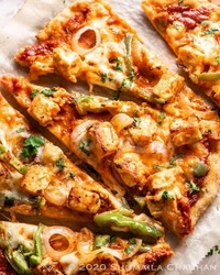 Makhani Paneer Pizza 🍕