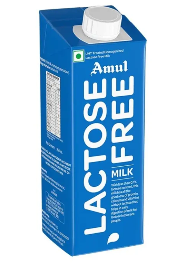 Amul Lactose Free Milk- 250 ml