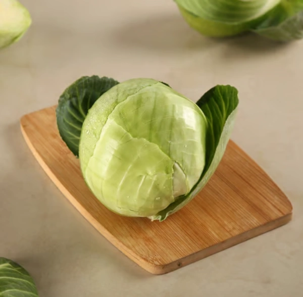 Cabbage (Patta Gobhi) - 400-600gm