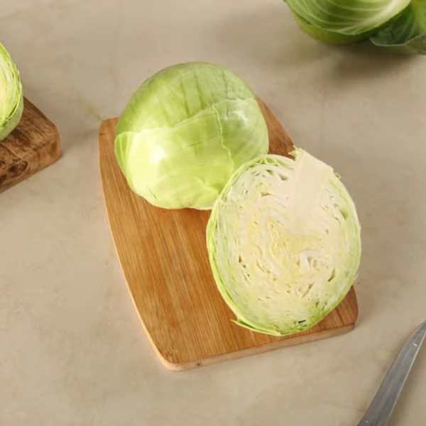 Cabbage (Patta Gobhi) - 400-600gm