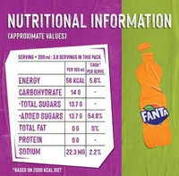 Fanta Orange Soft Drink 750ml