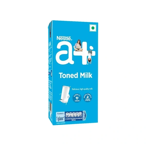 Nestle a+ Toned Milk- 1l