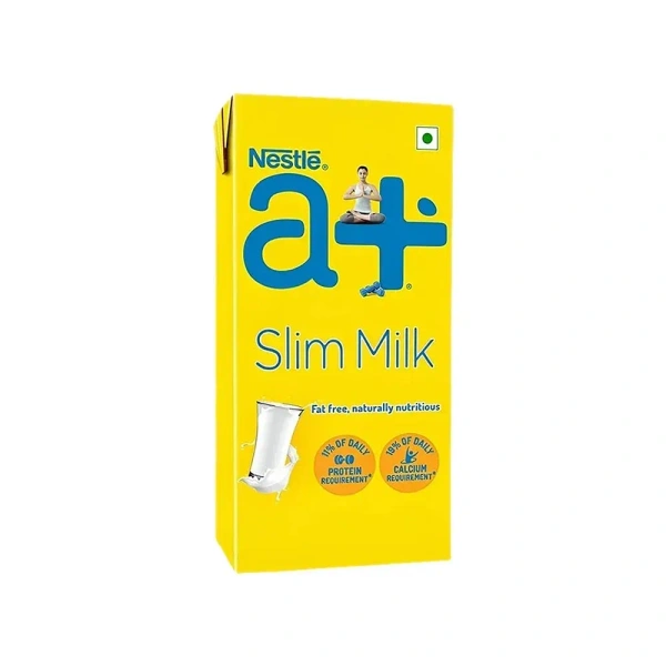 Nestle a+ Slim Skimmed Milk- 6 x 1 ltr