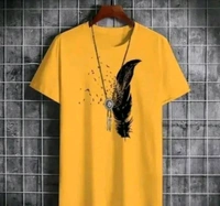 5D DESIGNER TRENDY T-SHIRT ROUND NECK - Nutmeg Wood Finish, L