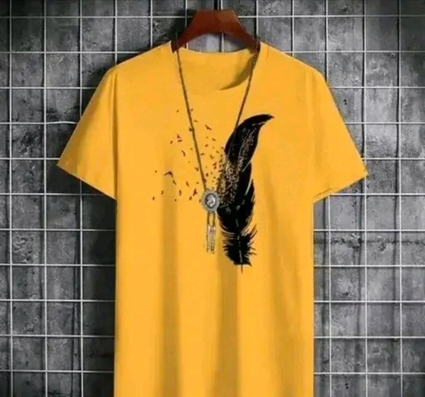 5D DESIGNER TRENDY T-SHIRT ROUND NECK - Nutmeg Wood Finish, L