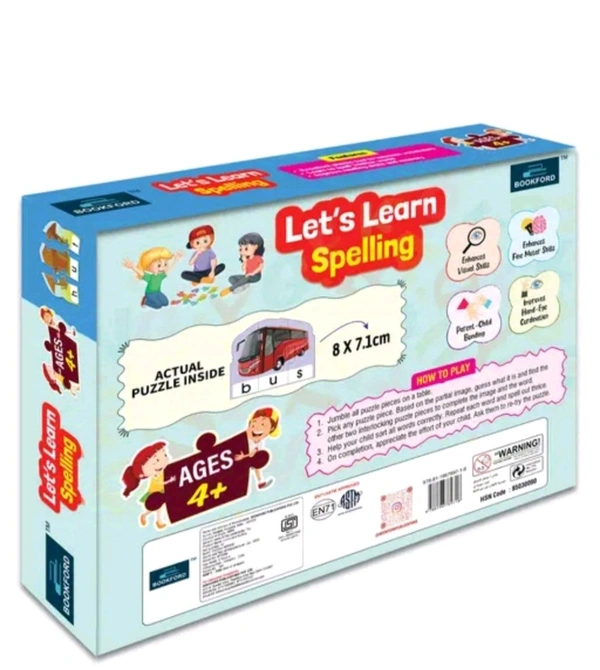 Jain Toys Let'S Learn Spelling | Kids Game | jigsaw puzzle for kids | mind games for kids  - Free