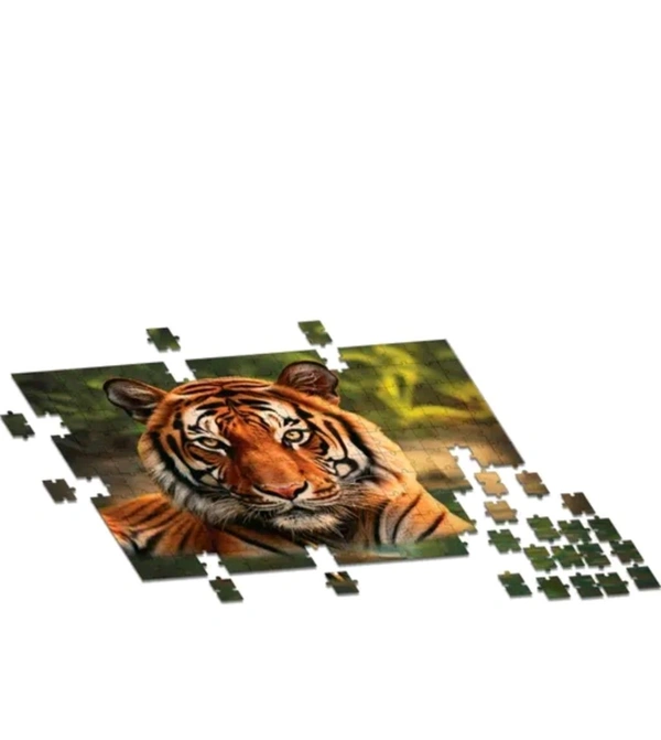 Jain Toys Jungle King 'Tiger' | kids games | puzzle for kids 3+ years | children's games | jigsaw puzzle for kids - Free Size