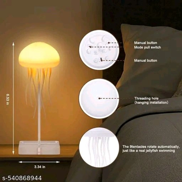Jain Electronic Jellyfish Rotating Lamp Light 