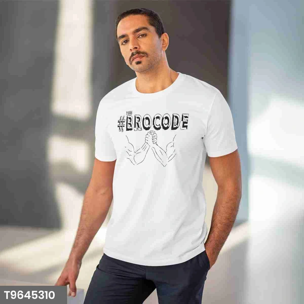 Gym Design Premium Quality White Colour Shirt - White, XXL