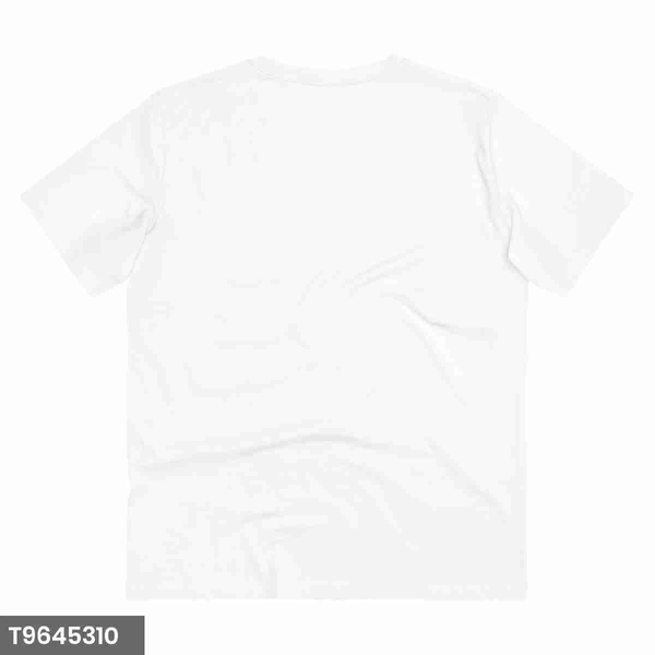 Gym Design Premium Quality White Colour Shirt - White, XXL