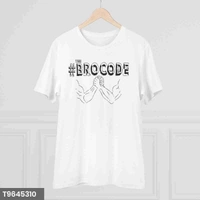 Gym Design Premium Quality White Colour Shirt - White, XXL