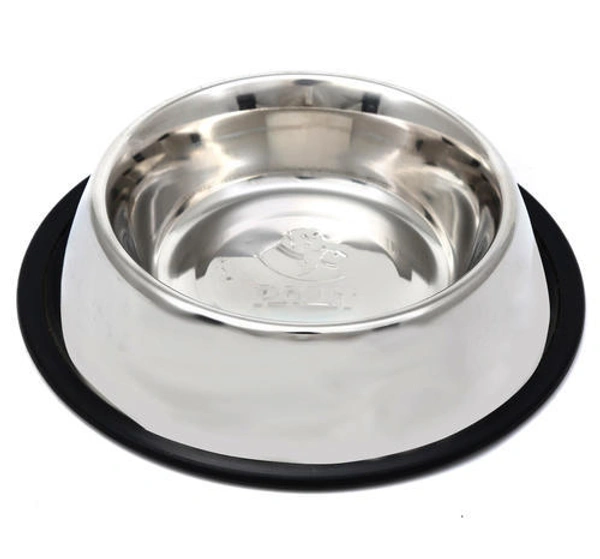 Dog Steel Bowl Medium - steel