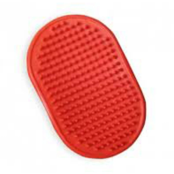Dog Rubber Bathing  Gromming Gloves Strachiable