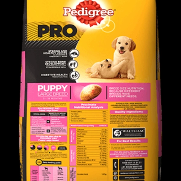 Pedigree PEDIGREE Pro Puppy Large Breed 10kg (15% DISCOUNT )