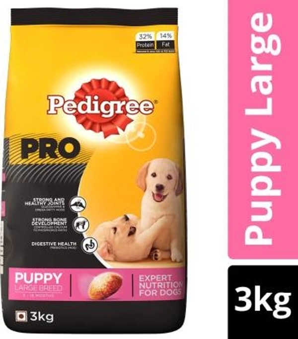 Pedigree Pro Puppy Large 3 Kg ( 15% discount)