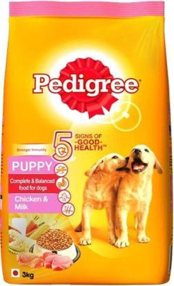Pedigree chicken and milk 3 kg ( 15% discount)