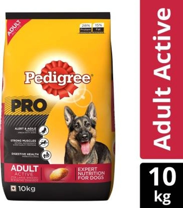 Pedigree Adult Active 10 kg (15% discount)
