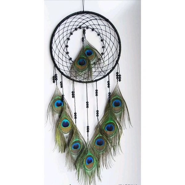 Dream Catchers - Wall Hanging Products for Home Decoration Bedroom Livingroom Balcony - Handmade Dreamcatcher for Positivity Vibes Feathers Wall Decoration Items for Kids Room (22L x 45H cm)