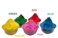 Tota Gold Skin Friendly Holi Color Gulal Powder - Pack of 5 of 80 gm Each + 111 Magic Balloons + Snow Spray