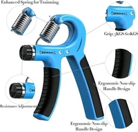 Hand gripper with counter + free Forearm strengthner Power Gripper