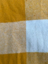 uLOOK Mens Highly Thicker Shirt Blanket Cloth Single Pocket Full Length Shirt  - yellow, XL, Pure Heavy Cotton