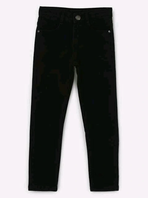 uLOOK Black Hard Cotton Jeans Heavy Fabric Washable Cloth No  Colour Effect - Black, Cotton Jeans, 28