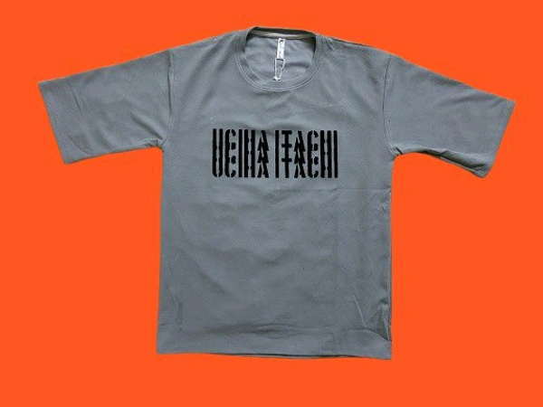uLOOK Korean Design Printed T-shirts For Men Popcorn Print Easily Washable - Gray, XL