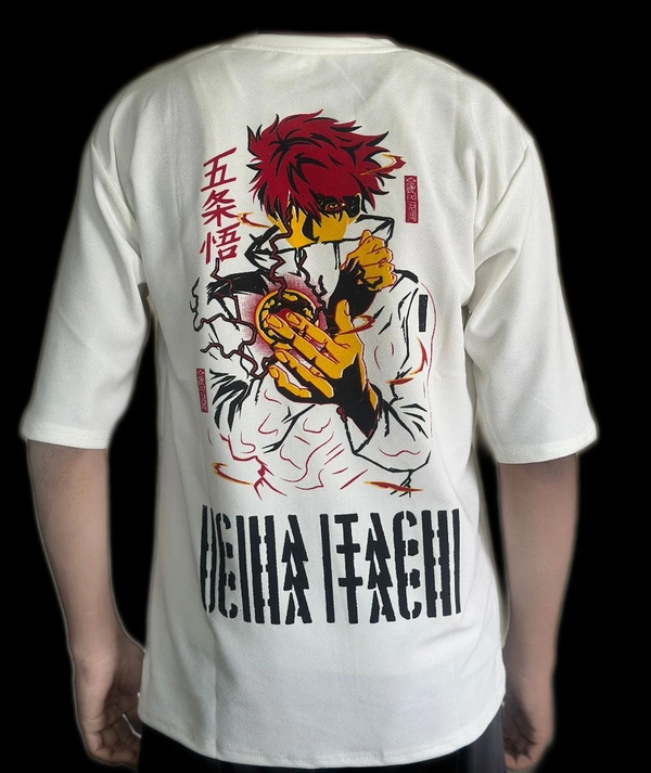 uLOOK Korean Design Printed T-shirts For Men Popcorn Print Easily Washable - White, Popcorn, M