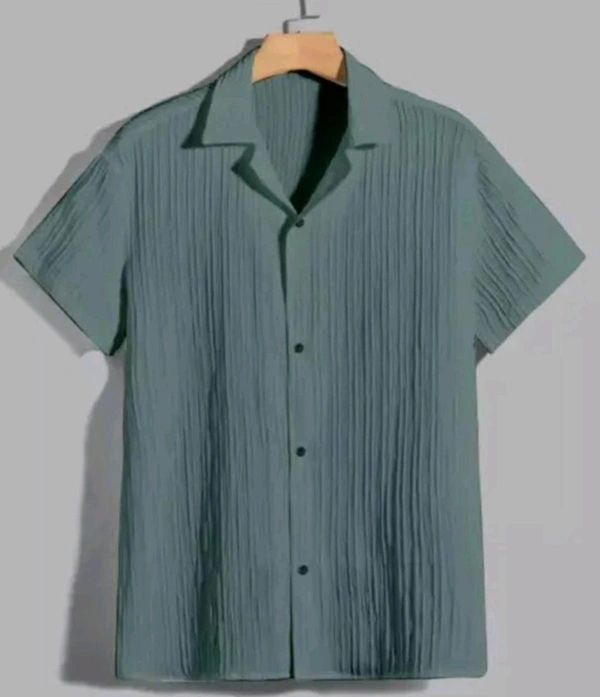 uLOOK Combo Popcorn Shirts White Colour And Green Colour Down Shoulder  - Popcorn, XS