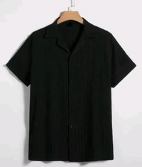 uLOOK Combo Popcorn Shirts White Colour And Black Colour Down Shoulder  - Popcorn, XXS