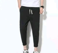 uLOOK Mens Track Pant Anckel Fit Combo Pack Of 2  - Cotton Blended, 34