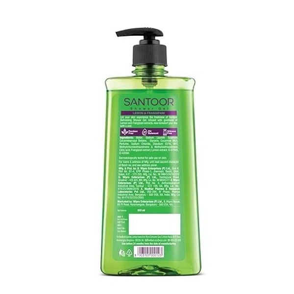 WIPRO SHOWER GEL - 500 ML, Green