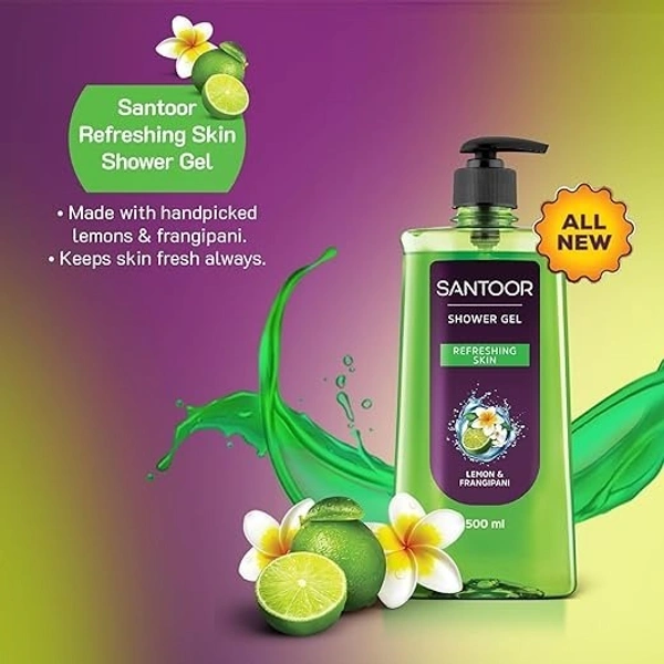 WIPRO SHOWER GEL - 500 ML, Green