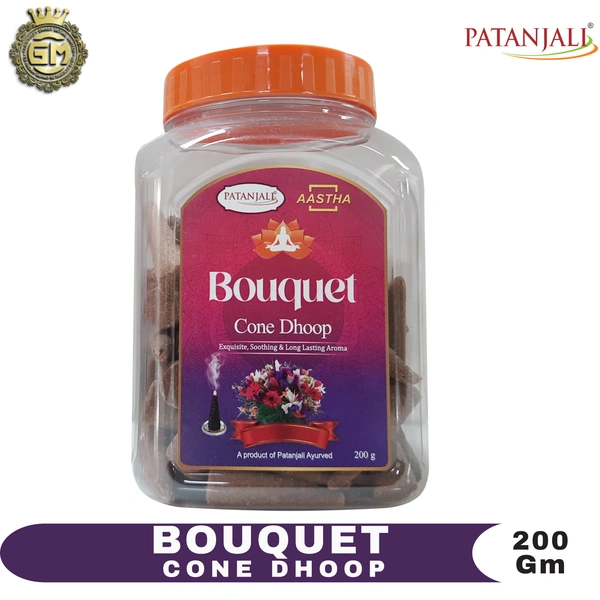 PATANJALI PUJA BOUQUET CONE DHOOP - 200 GM