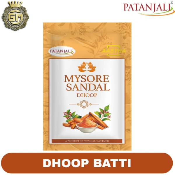 PATANJALI PUJA MYSORE SANDAL DHOOP - 