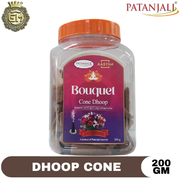 PATANJALI PUJA BOUQUET CONE DHOOP - 200 GM