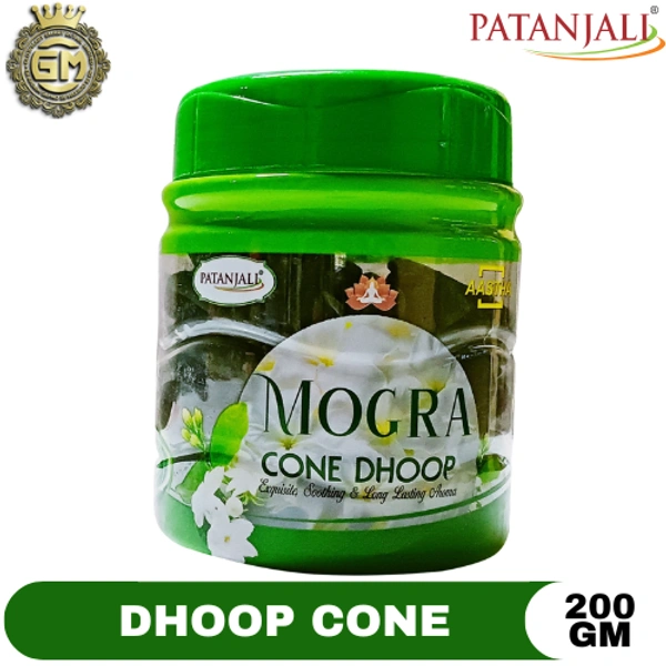 PATANJALI PUJA MOGRA CONE DHOOP - 200 GM