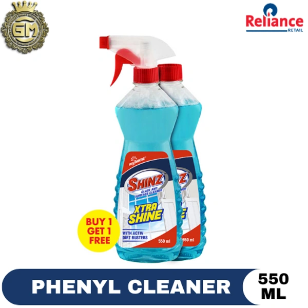 RELIANCE  SHINE GLASS CLEANER 1+1 - 550 ML