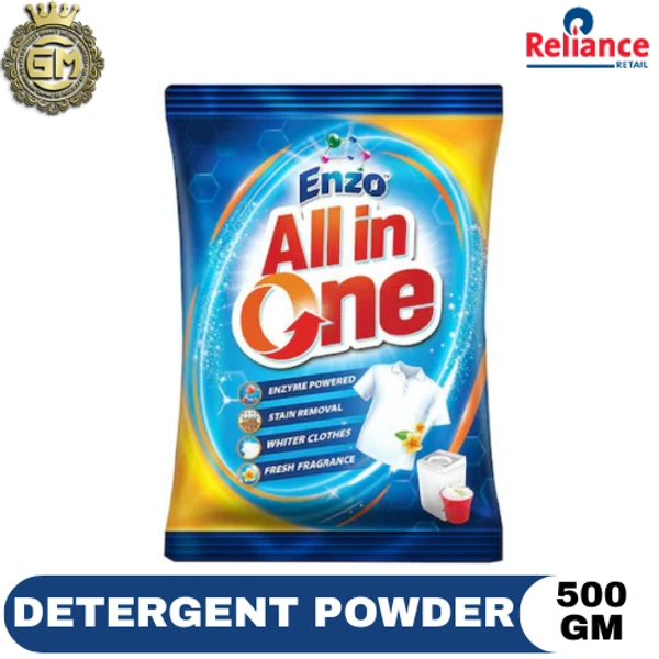 RELIANCE  ALL IN ONE DETERGENT POWDER - 500 GM