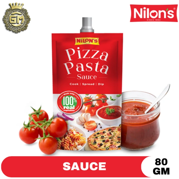 NILONS  PIZZA PASTA SAUCE POUCH - 80 GM